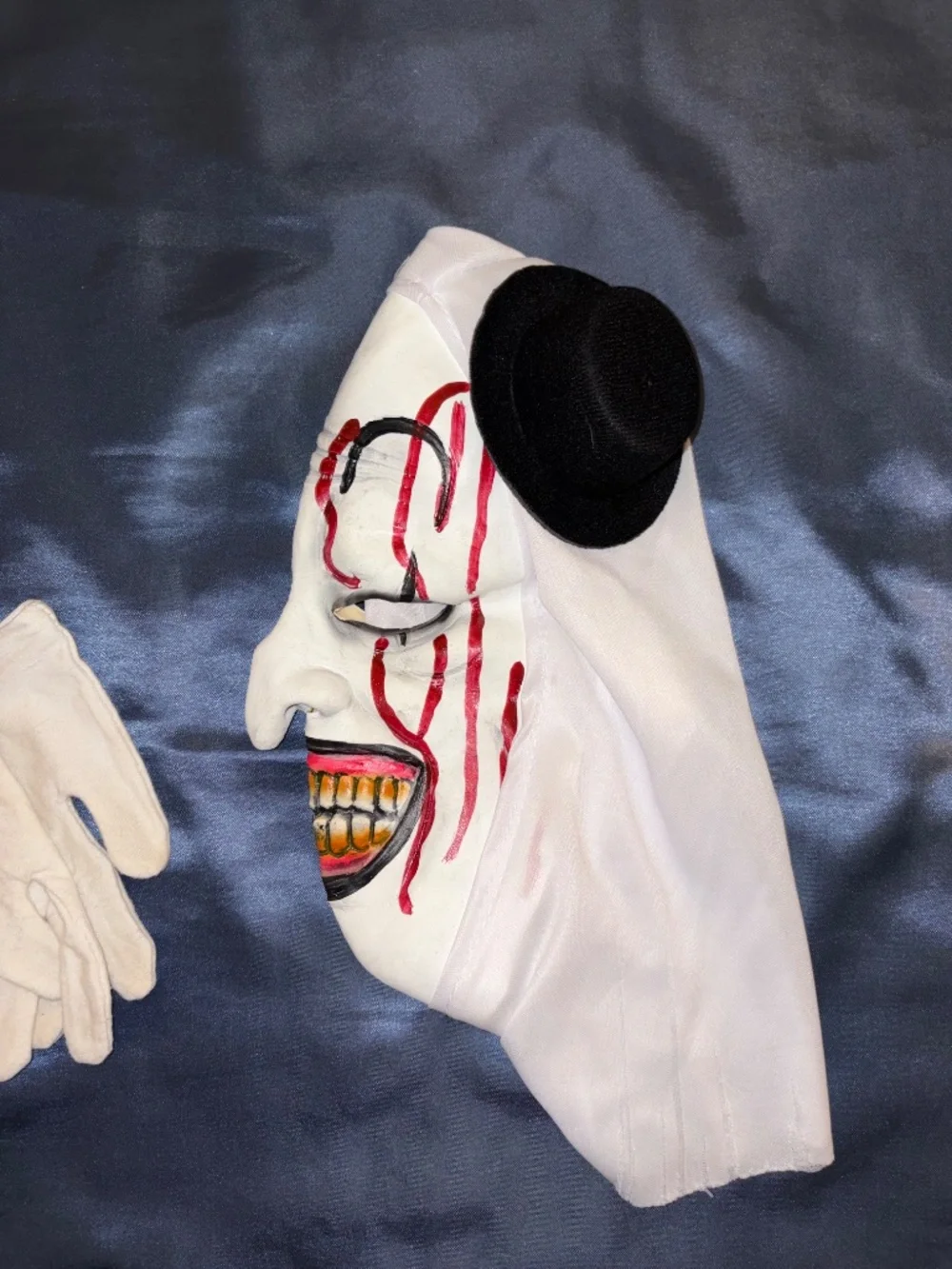 NWOT Kids Terrifying Clown Halloween Costume With Mask Size 140 (6-7) Years